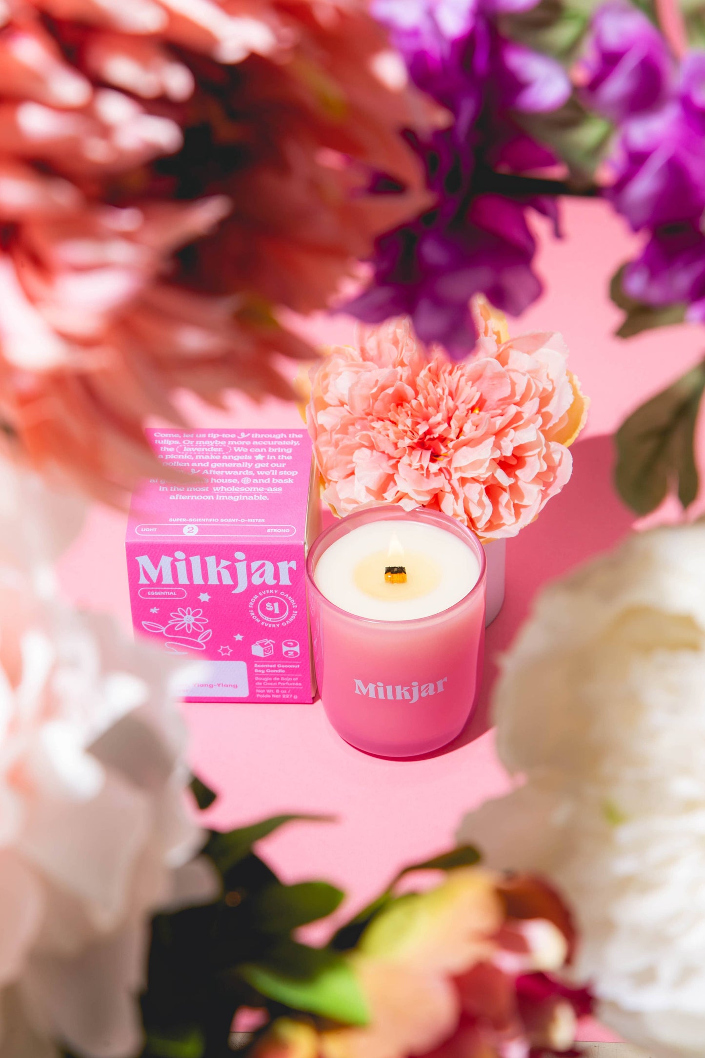 Bloom - Essential Oil Coconut Soy 8oz Candle