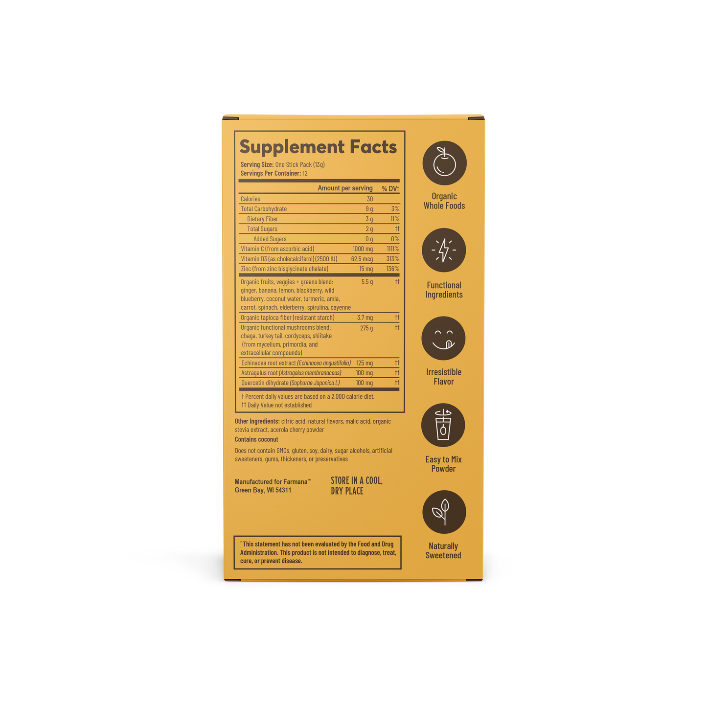 Immunity + Resilience - Functional Superfood Immune Blend