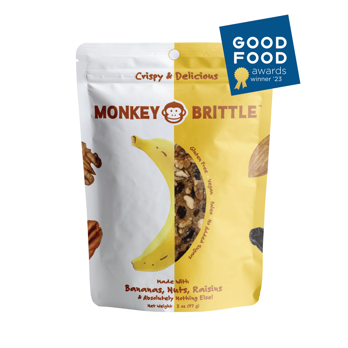 Monkey Brittle - Original - Case of (6) 2oz Bags