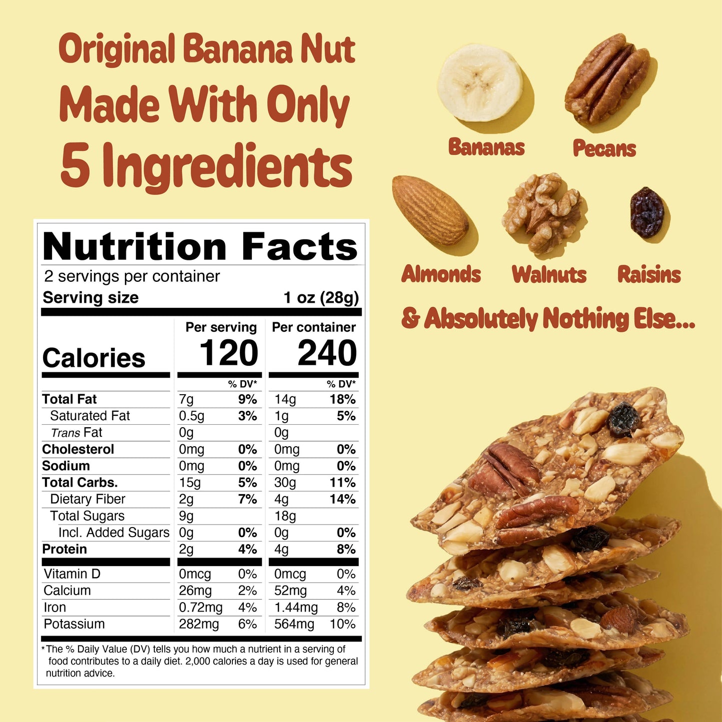 Monkey Brittle - Original - Case of (6) 2oz Bags