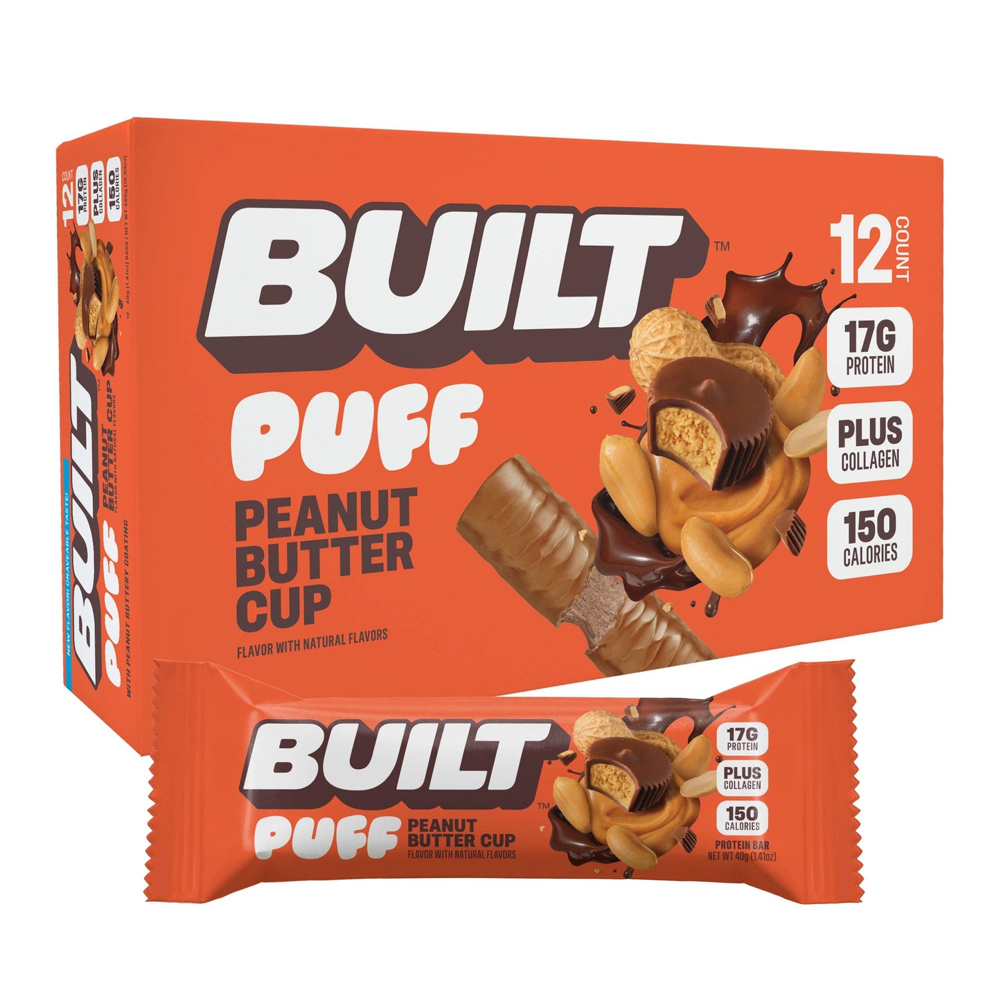 Peanut Butter Cup Puff - 12ct