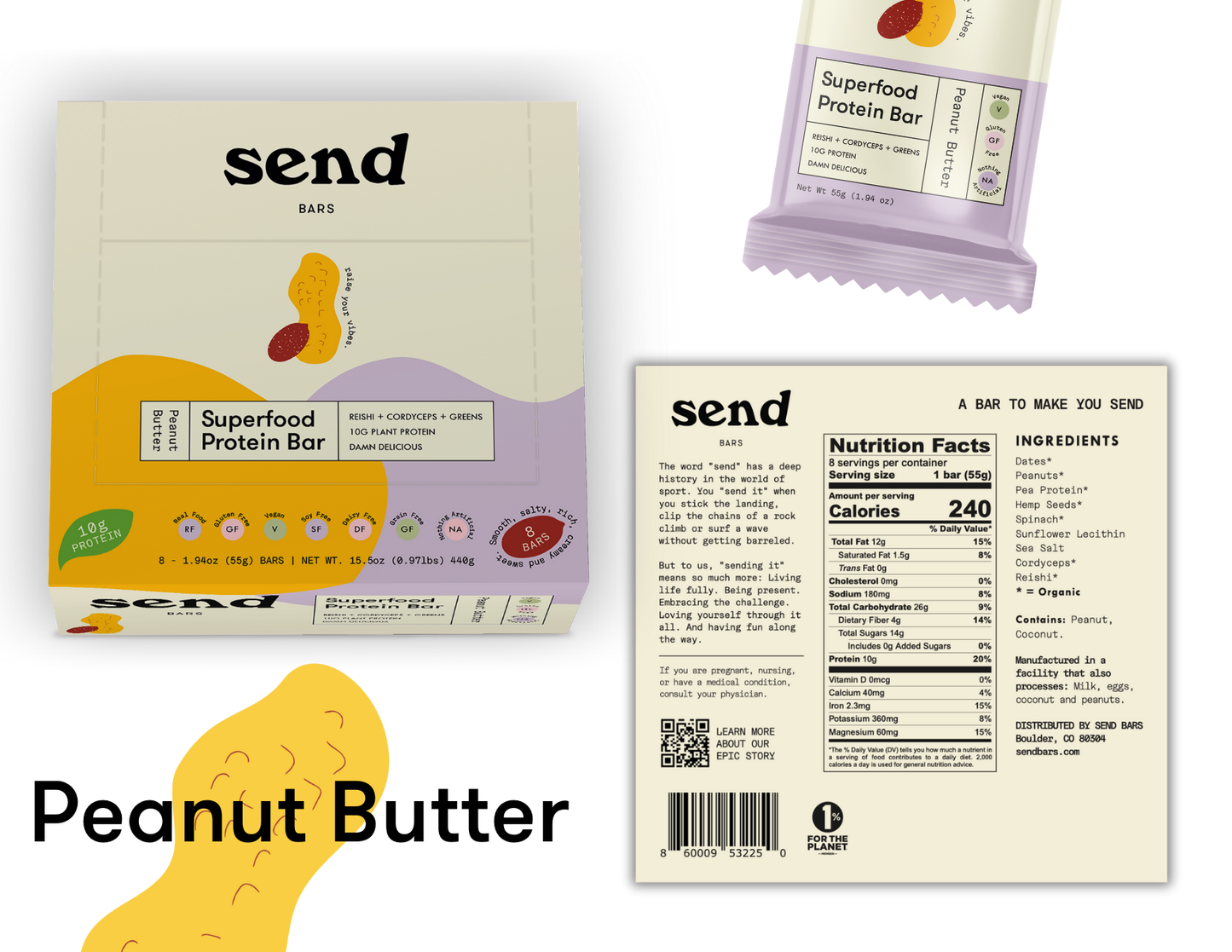 Peanut Butter Superfood Protein Bars