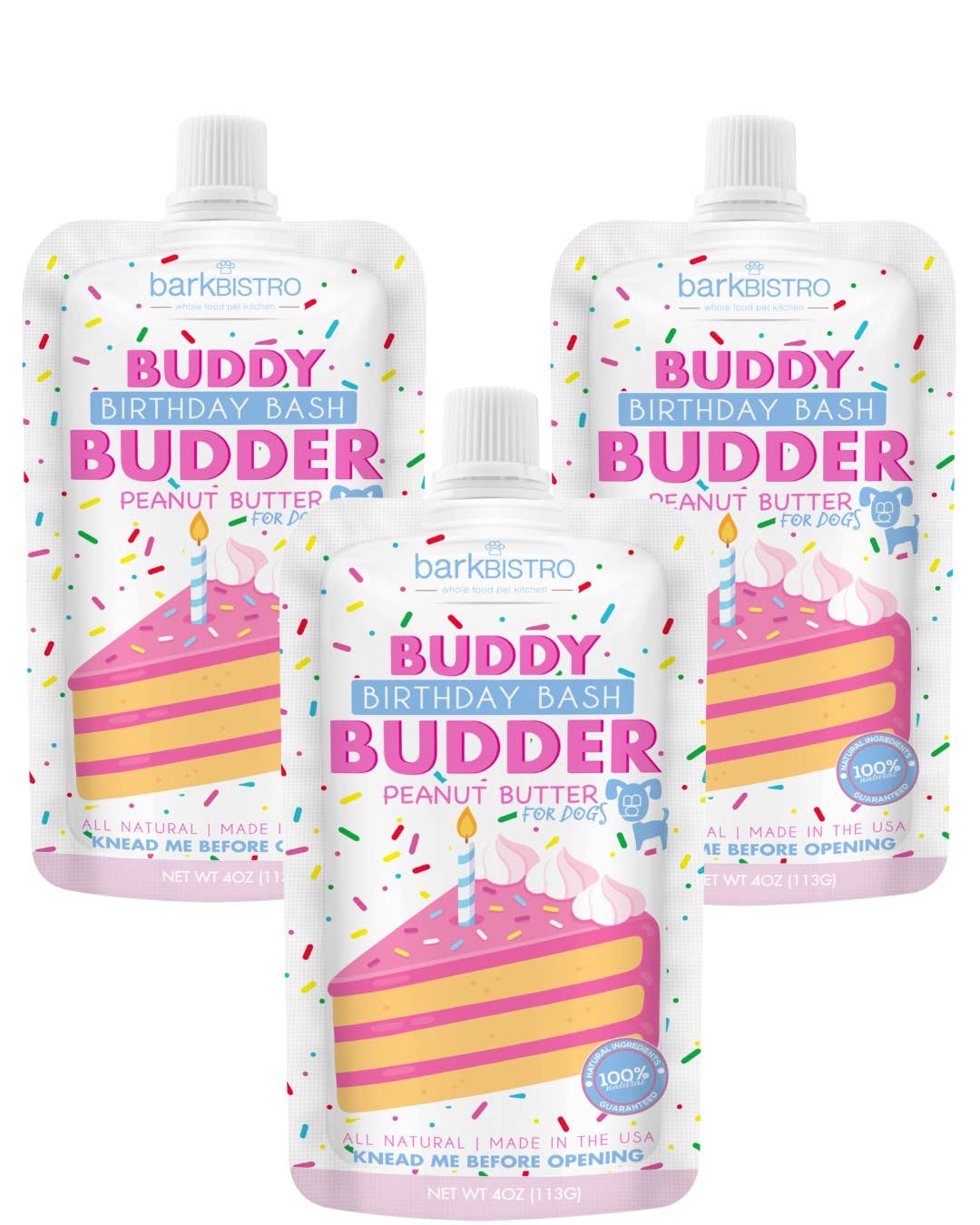 Birthday Bash Budder Squeeze Packs