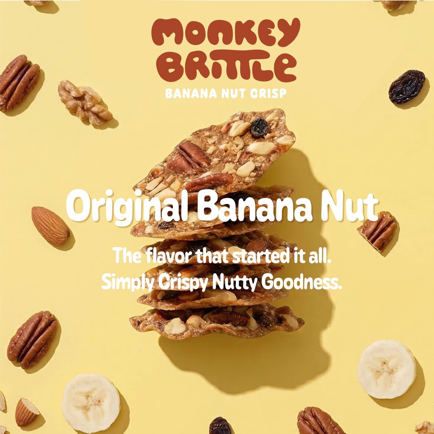 Monkey Brittle - Original - Case of (6) 2oz Bags