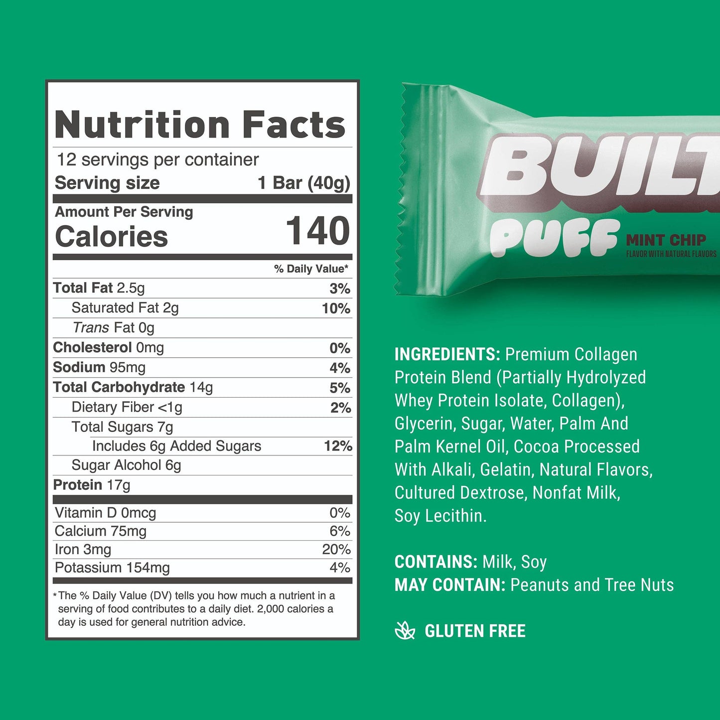 Mint Chip Puffs - 12ct.