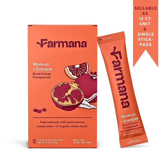 Workout + Energize - Functional Superfood Pre-Workout Blend