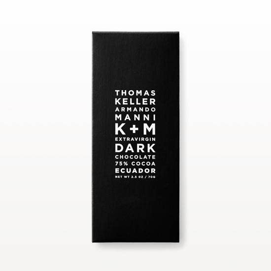 K+M Extravirgin 75% Ecuador, 2.5oz