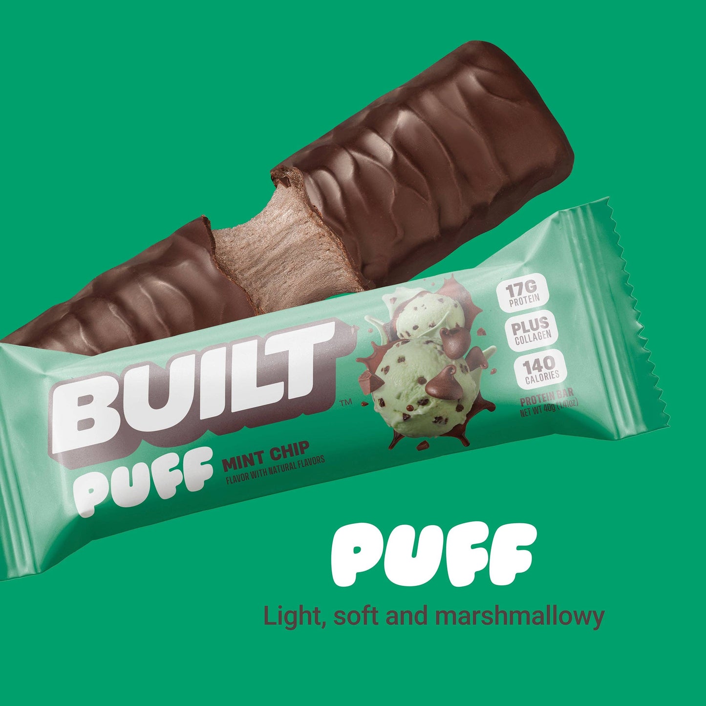 Mint Chip Puffs - 12ct.