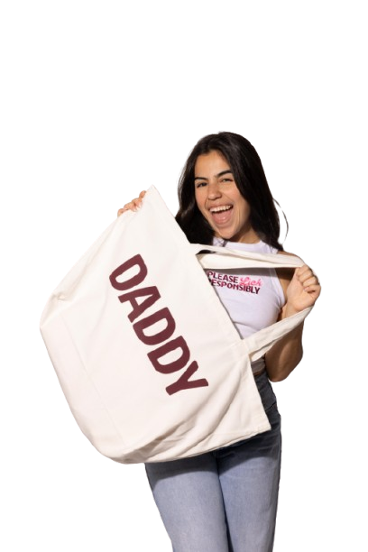 Daddy Tote Bag