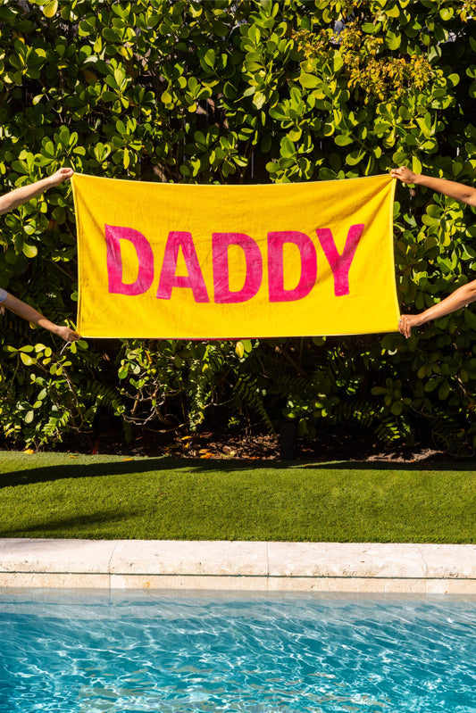 Daddy Beach Towel