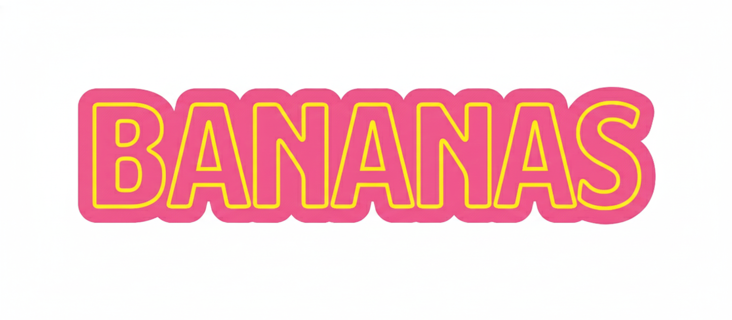 Bananas Sticker