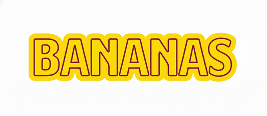 Bananas Sticker