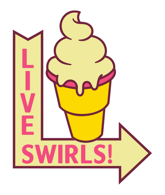 Live Swirls Magnet