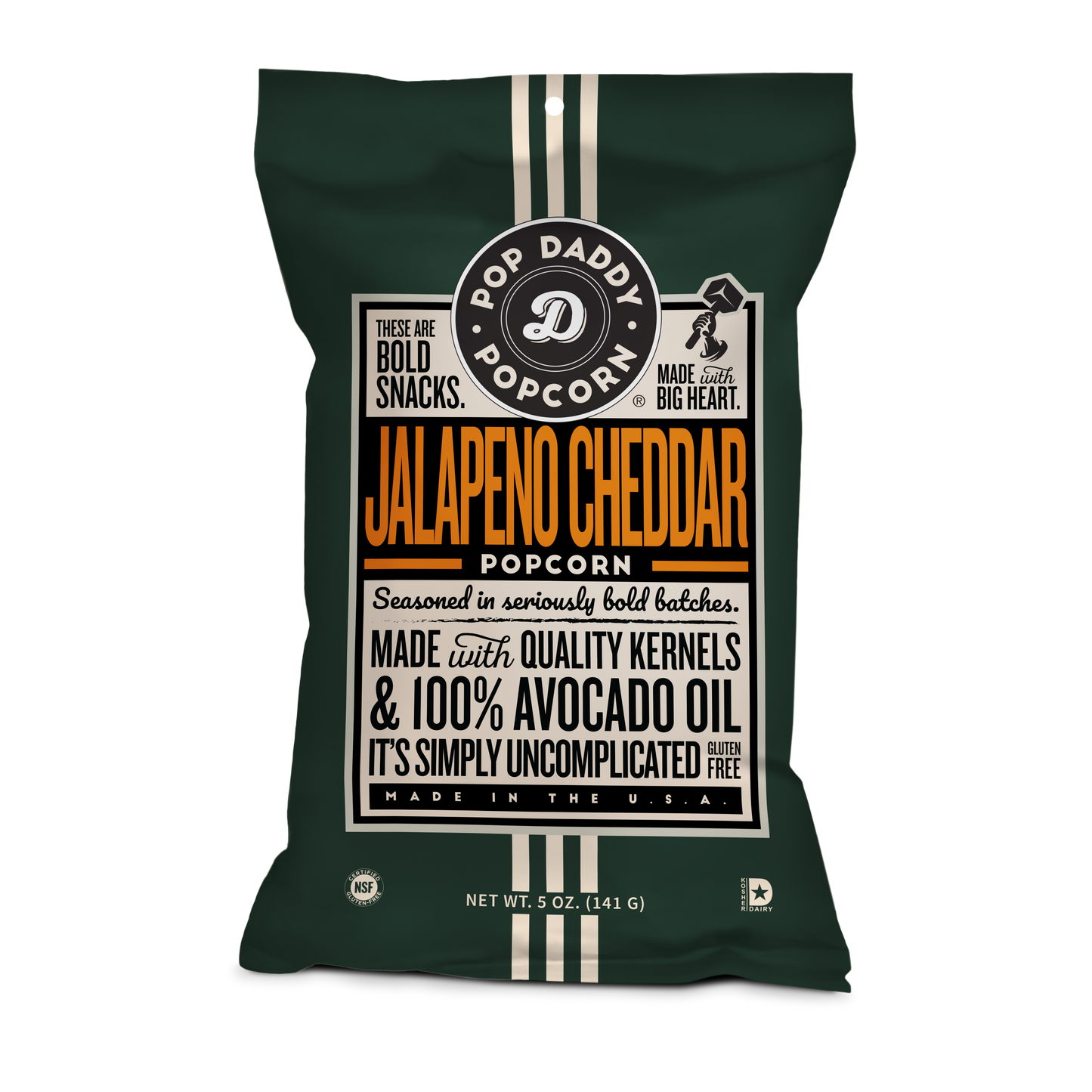 Flavored Popcorn - 5oz - Jalapeno Cheddar