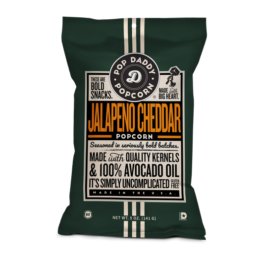 Flavored Popcorn - 5oz - Jalapeno Cheddar