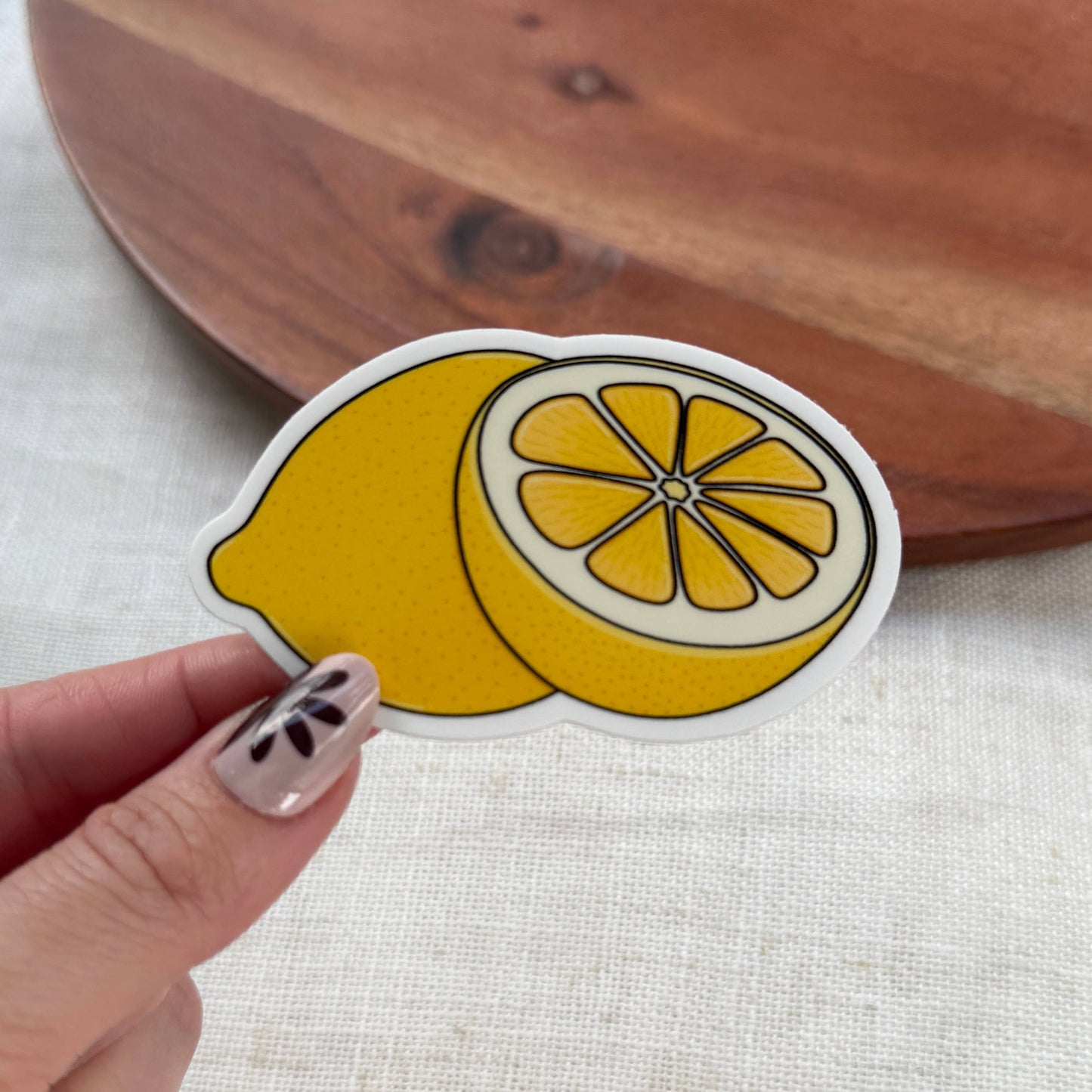 Lemon Slice Sticker