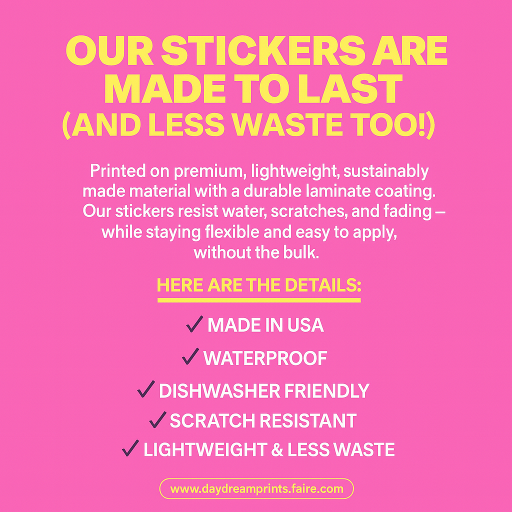 Made for Sunny Days Summer Sticker